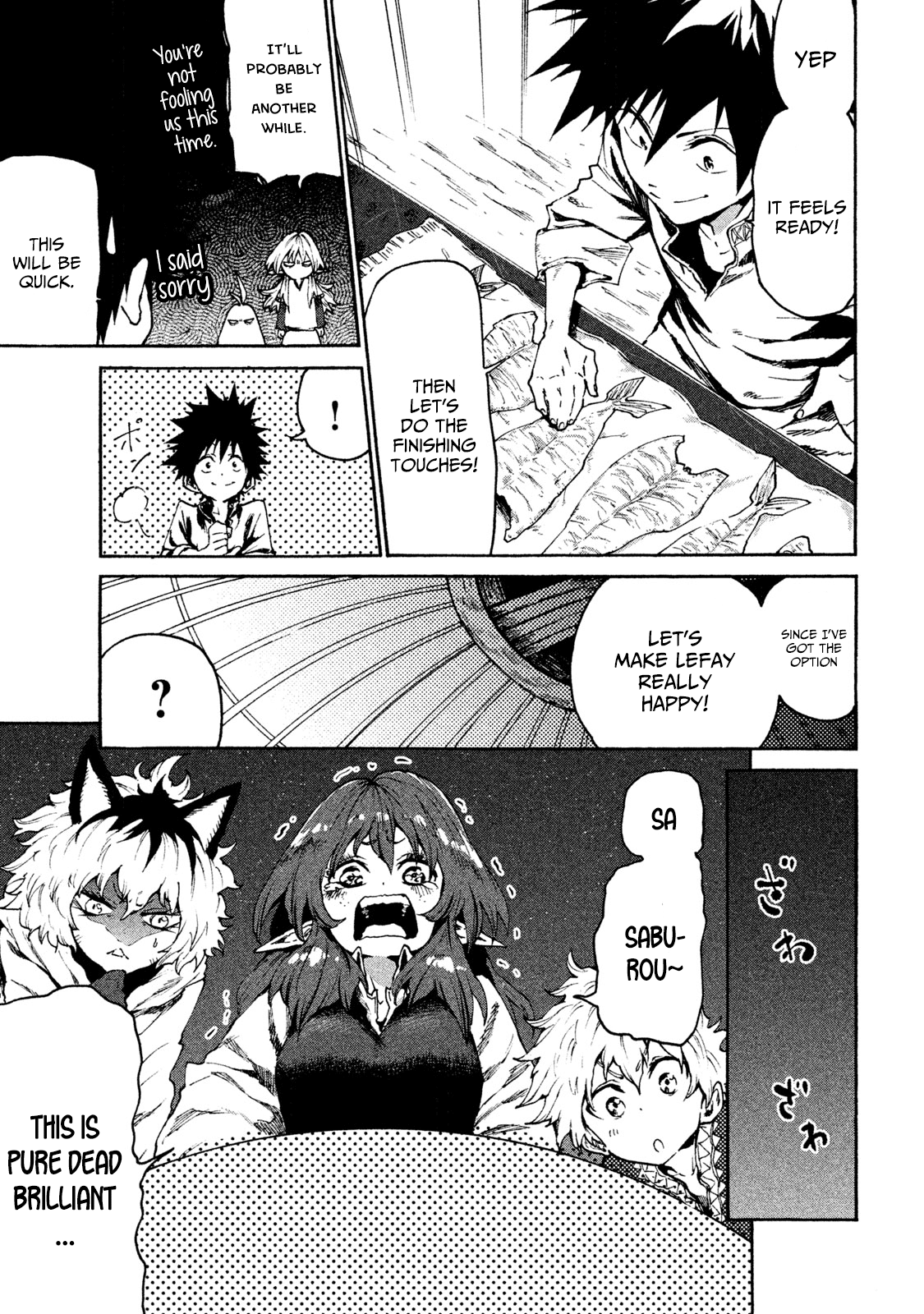 Mazumeshi Elf to Yuboku gurashi Chapter 22 21